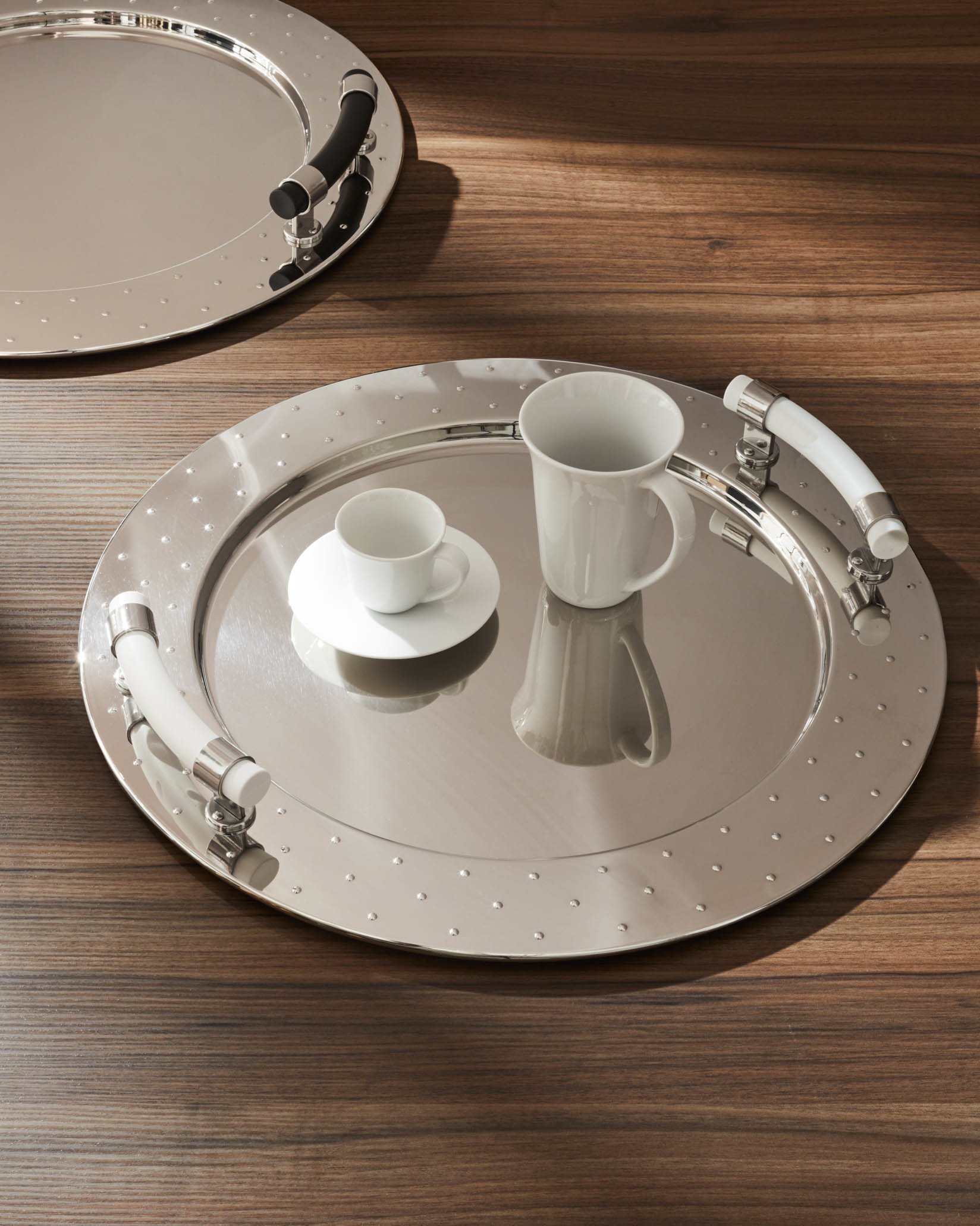 Круглый поднос с ручками Alessi MGVASS - Вид №2