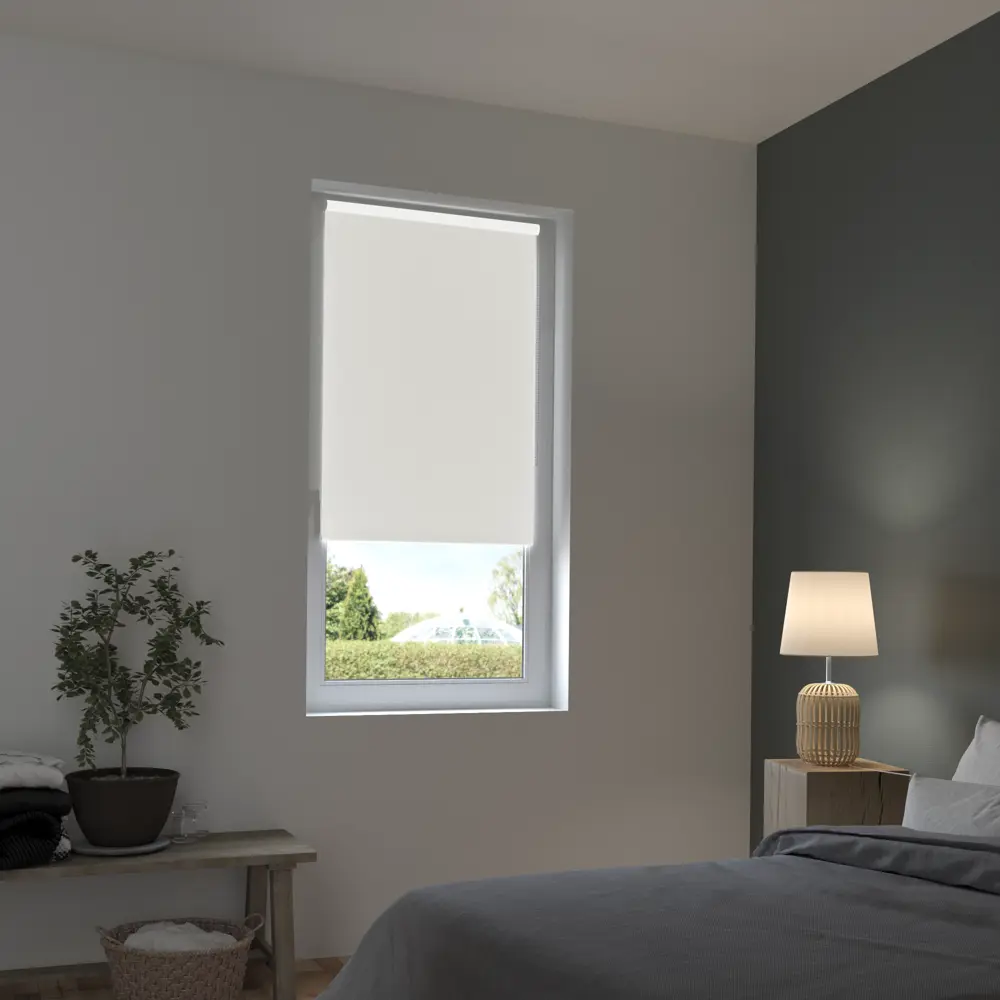 Штора рулонная блэкаут Inspire Santos 70x160 см белая White 0 82692215 STLM-2045602 - Вид №11