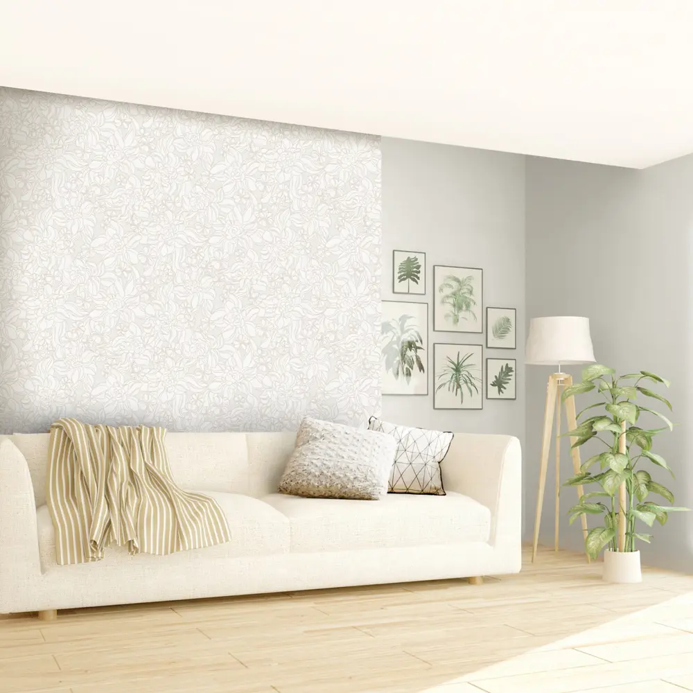 Обои флизелиновые Erismann Jacklin серые 1.06 м 6198-3 STLM-2012086 - Вид №2