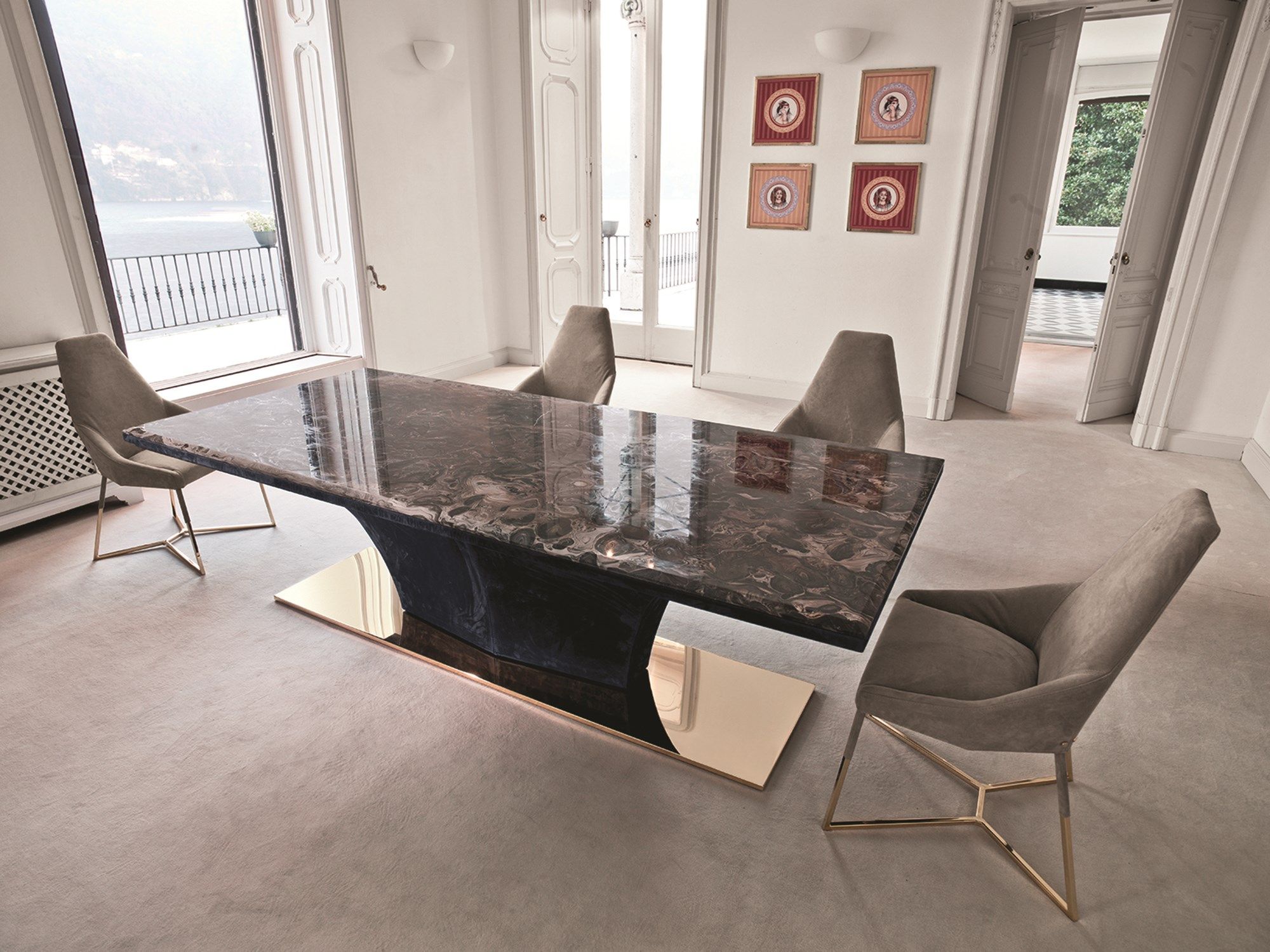 Кожаный мягкий стул Longhi Loveluxe ARCH-00136559 - Вид №5