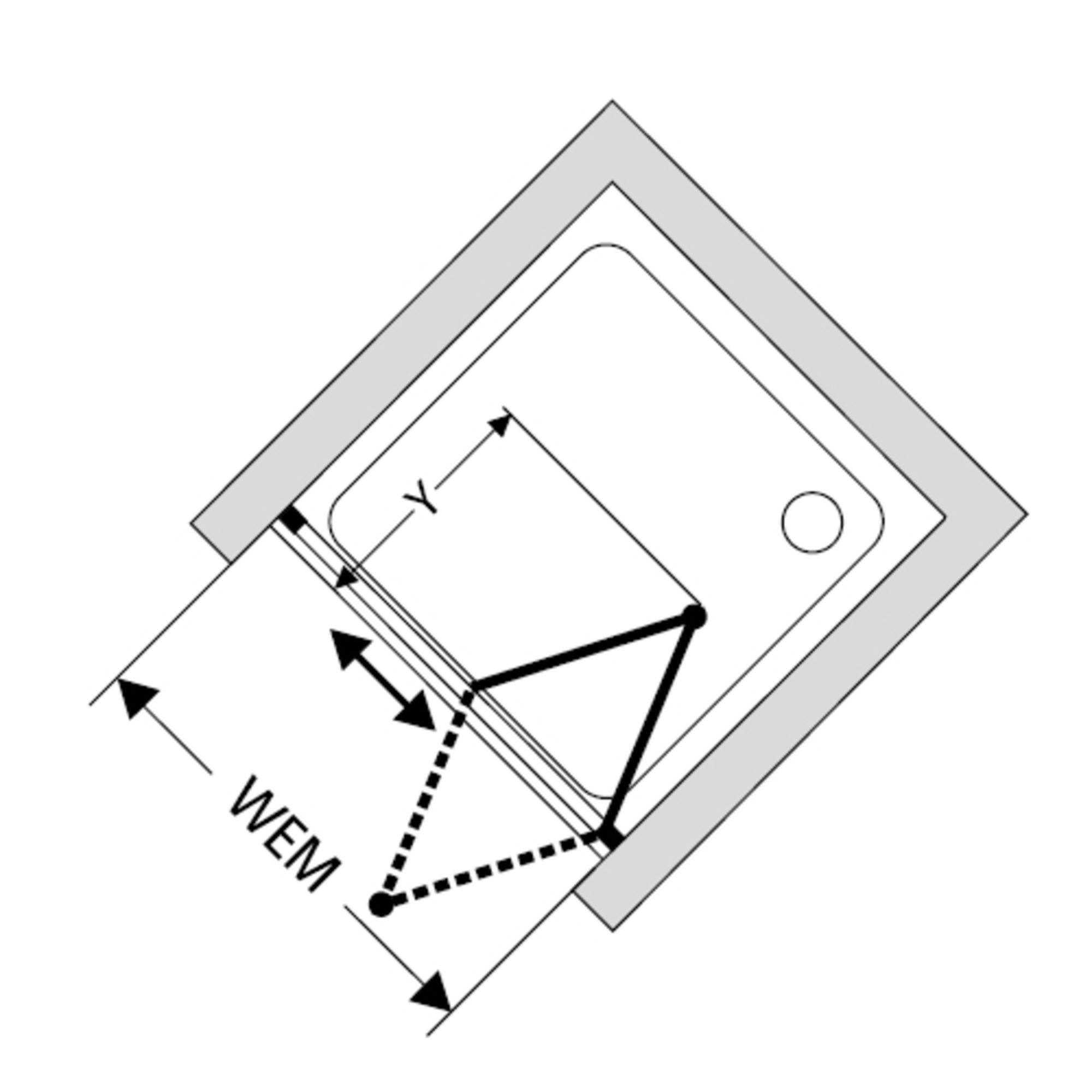 290.100000 Carat Collection душевая кабина Duscholux 45657 - Вид №2