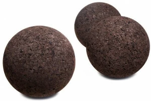 BlackCork Круглый пуф из пробки