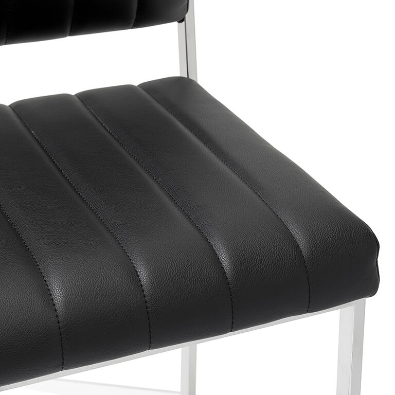 700364-90 ABHIKA СТУЛ ДЖУДА BLACK  - Вид №1