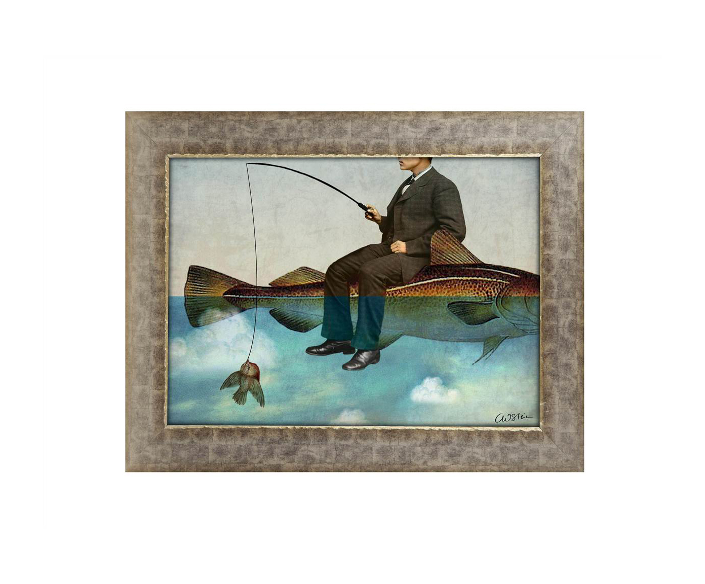 3800-14FLW07.135 Принт на холсте в раме TO4ROOMS 