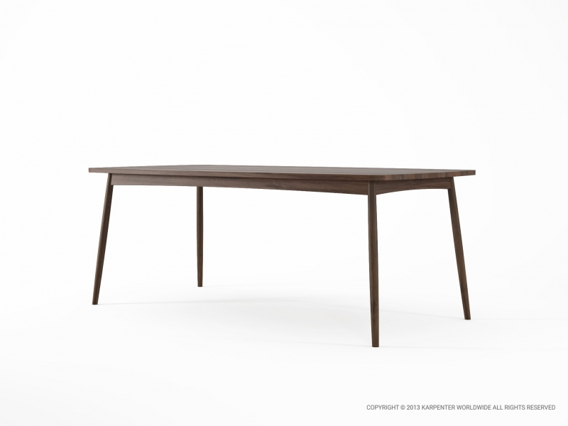 498_955 Стол обеденный прямоугольный 200х100 Karpenter Twist - Вид №1