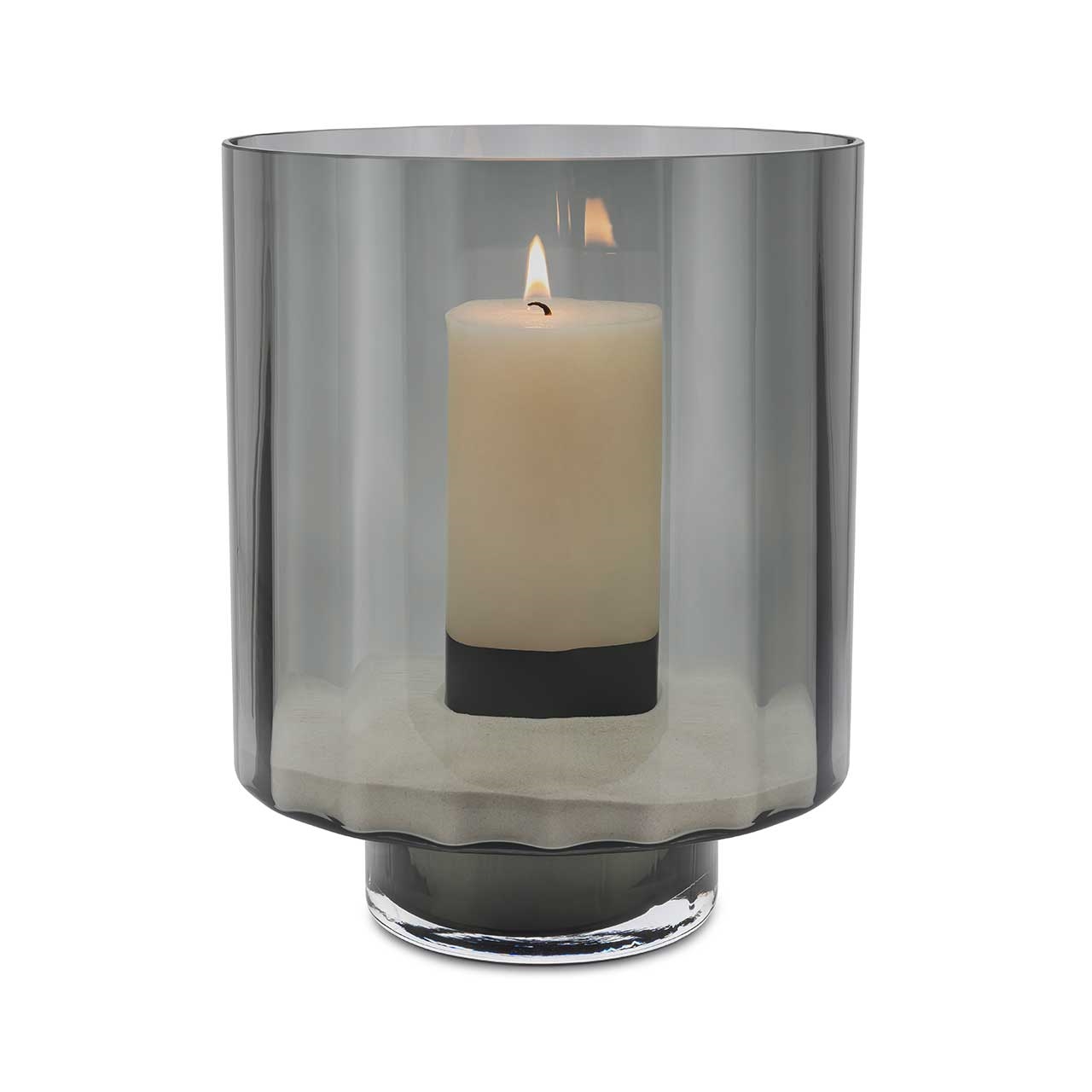 201160-00 ABHIKA ВАЗА СПИН H35 D28 NATURAL  - Вид №1