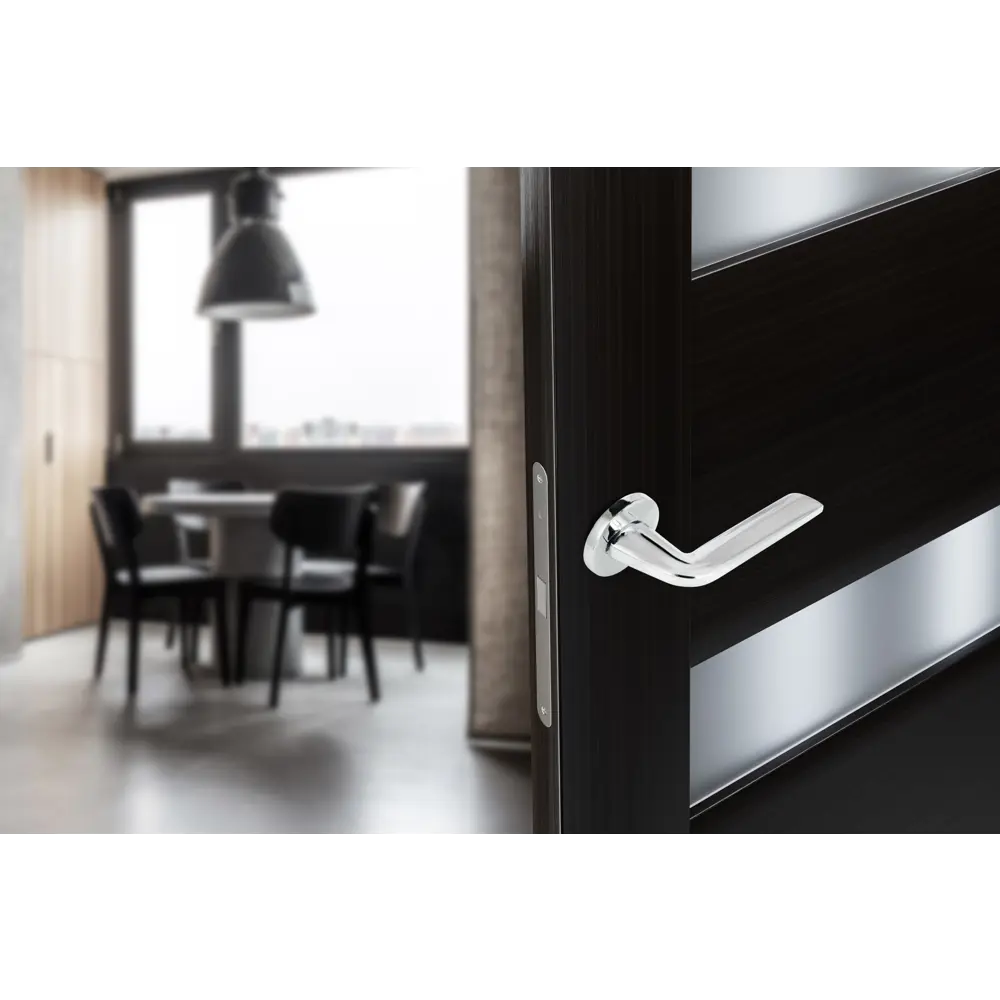 Дверные ручки EDSON EDS-92H-R2 в стильном хроме 85168439 STLM-0059324 - Вид №10