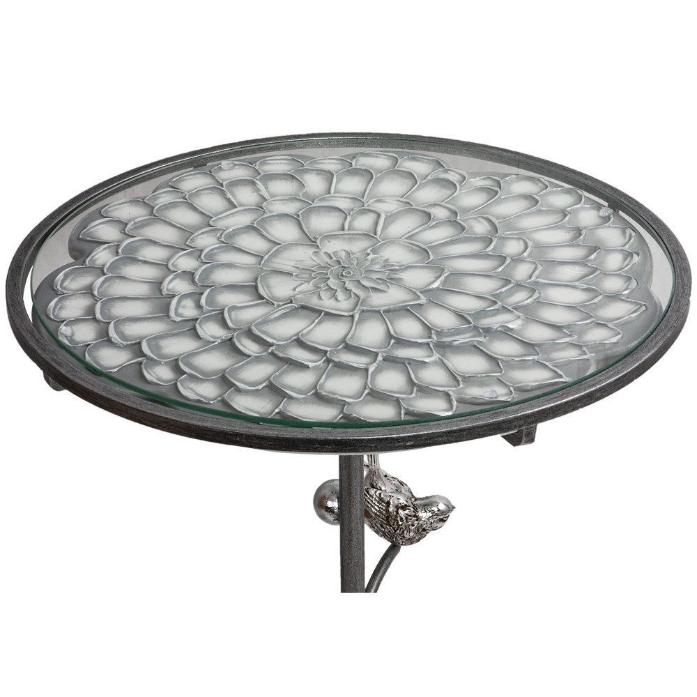 19034 Столик Терра Птички Серебро BOGACHO 4627174559750 - Вид №1