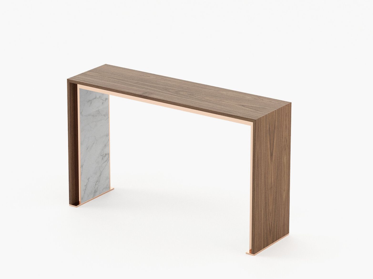 Прямоугольная мраморная консоль Laskasas JILL ARCH-00118358 - Вид №2