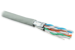15559967 Кабель , UFTP4-C6-S23-IN-LSZH-GY-500 STP4-C6-SOLID-INDOOR-LSZH-500, 47958 Hyperline