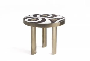 ETRO Home Interiors Круглый деревянный журнальный столик  E.aka.232.a