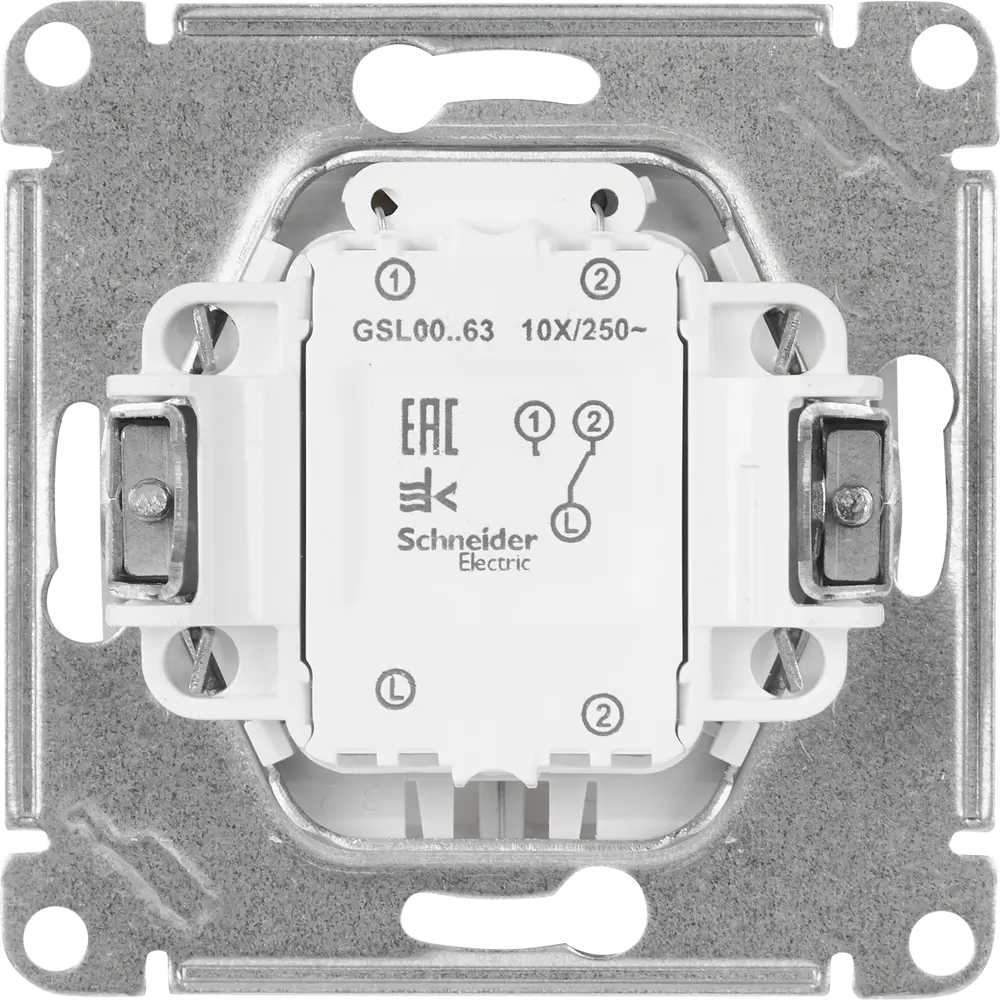 Переключатель Schneider Electric Glossa с подсветкой для элегантного освещения 84730743 STLM-0054181 - Вид №3