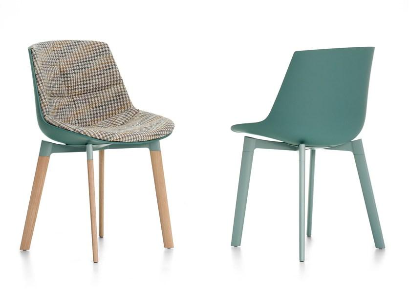 MDF Italia Стул из мягкой ткани Flow sun-id-1452751 - Вид №1