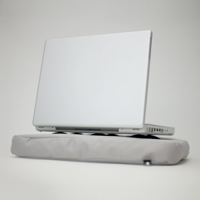 262856 Подставка для ноутбука surfpillow hightech серая-черная Bosign  - Вид №3