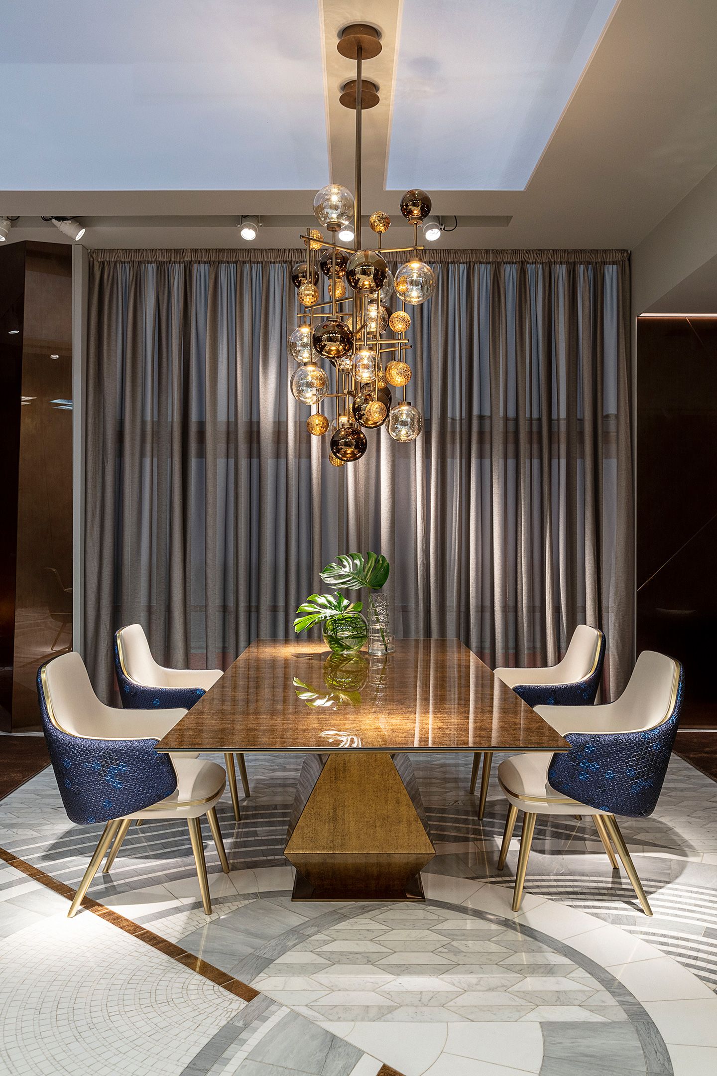 Прямоугольный стеклянный стол Sicis бриллиант ARCH-00133092 - Вид №1