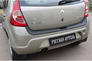 18254995 Защита заднего бампера для Renault Sandero, Stepway 2009-2013 NRSS-026802 Русская Артель
