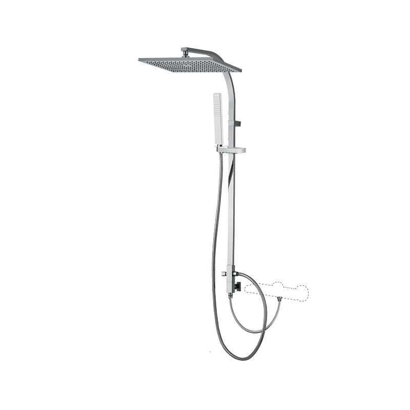 059338 PREMIUM колонка Призма для внешних смесителей Хром GRB MIXERS 