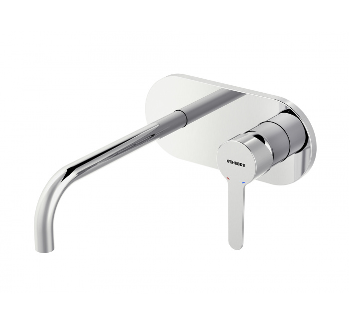 GENEBRE 65132 19 45 66 Смеситель для умывальника, излив 22 см  - Вид №1