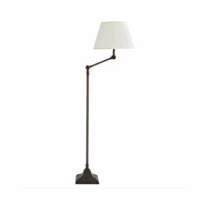 Напольная лампа Medea от Eichholtz Бронзовый 108082 EICHHOLTZ  059992 Белый;бронза