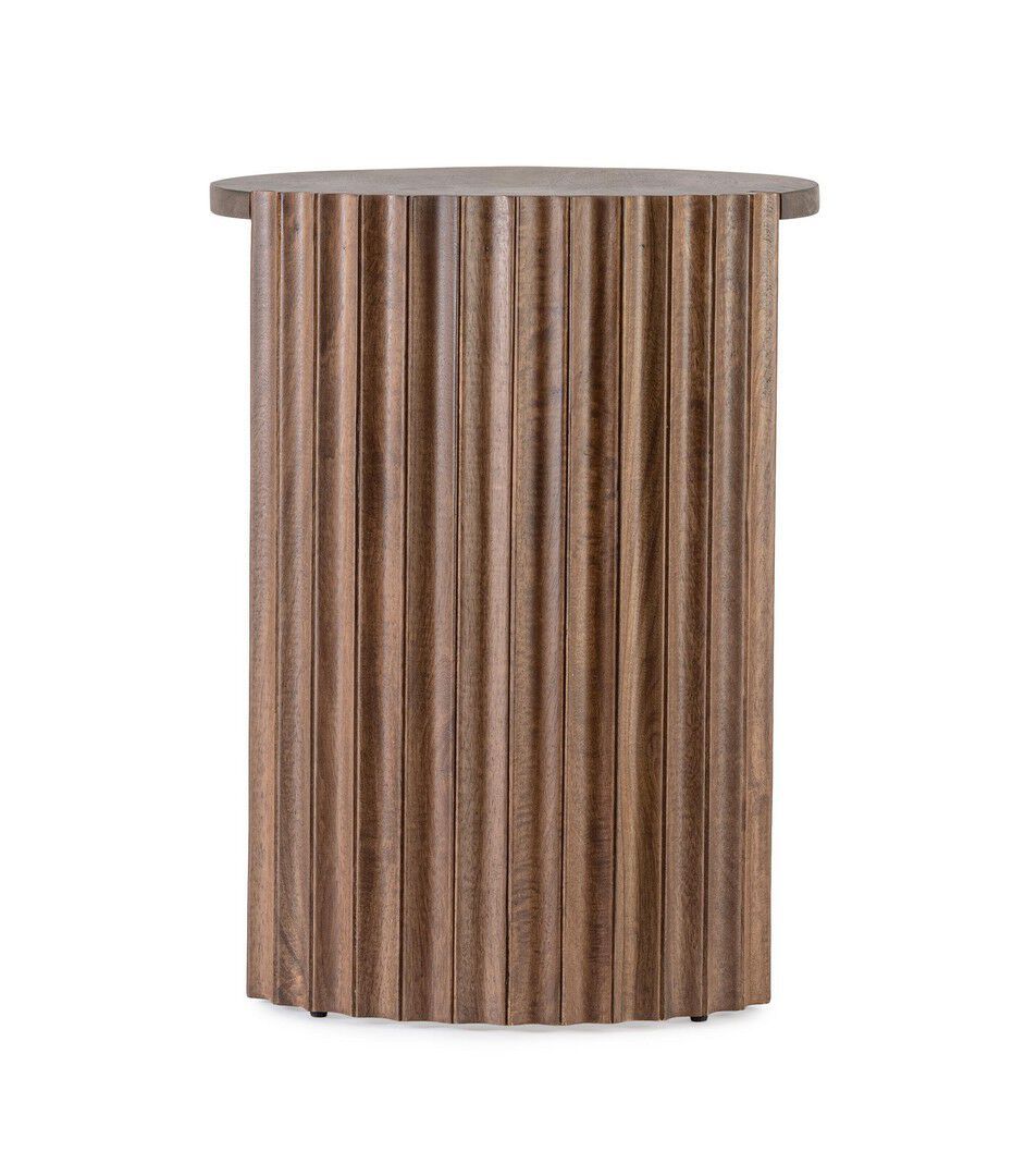 Круглый журнальный столик из манго BIZZOTTO Орисса ARCH-00087955 - Вид №1