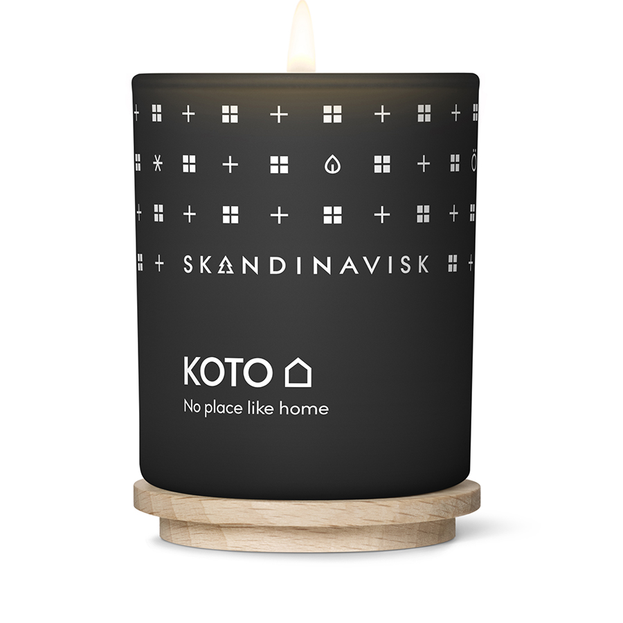 SK20206 Свеча ароматическая koto с крышкой, 65 г (новая) S K A N D I N A V I S K  - Вид №3