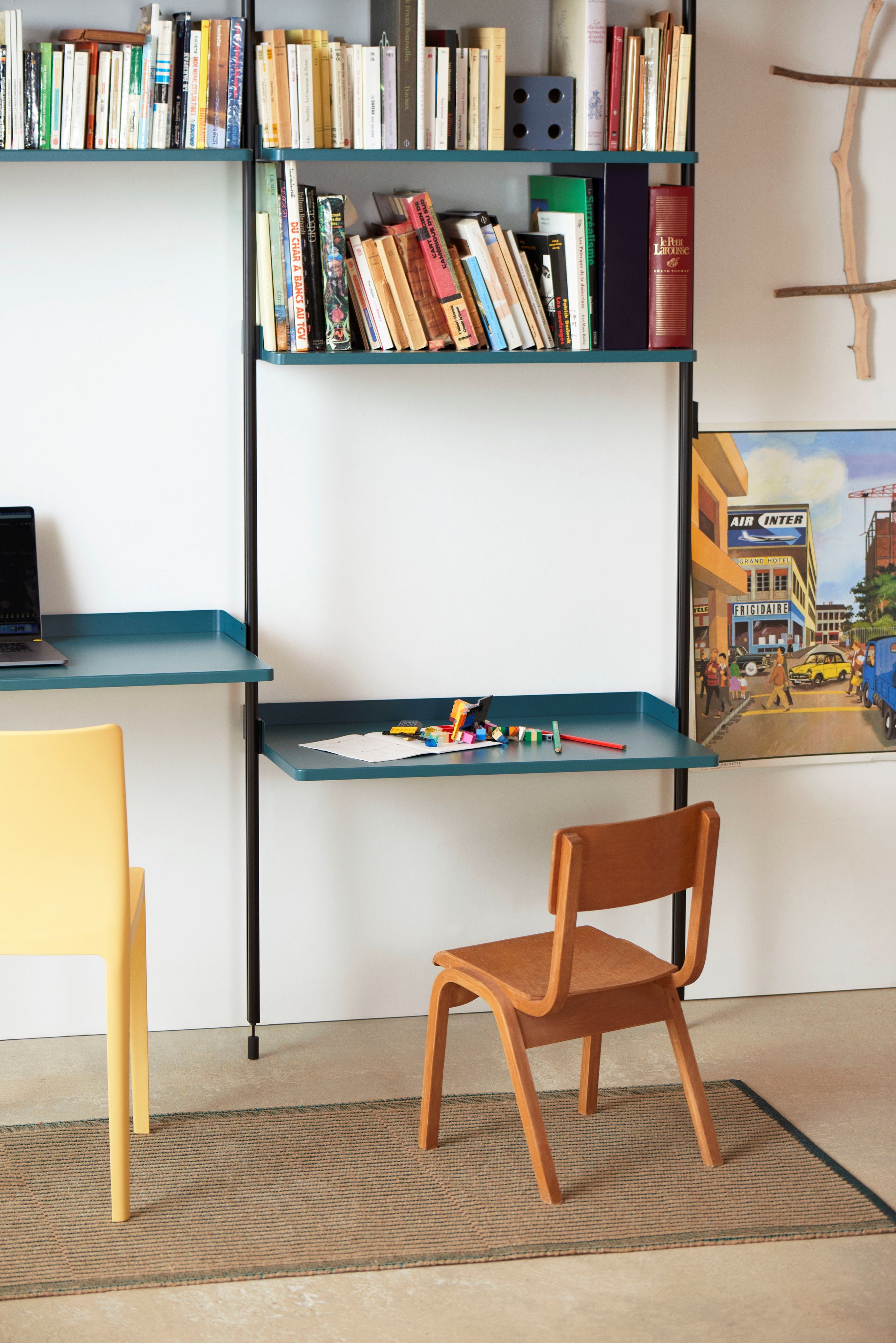 Анодированный алюминиевый секционный книжный шкаф Hay Pier System ARCH-00118408 - Вид №3