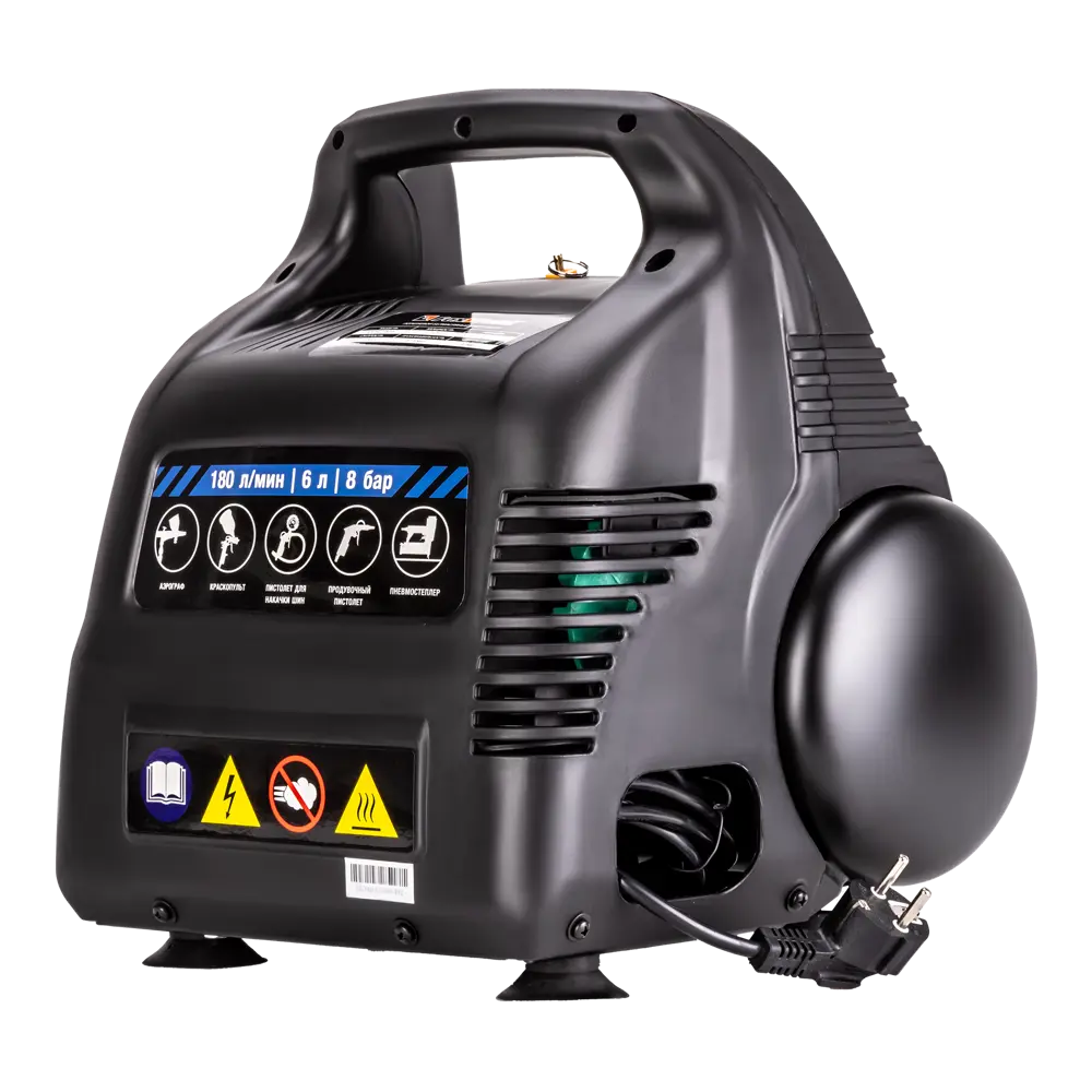 Компрессор АЭРУС 180/6 - безмасляный поршневой для пневмоинструмента 15309123 STLM-0846188 - Вид №3