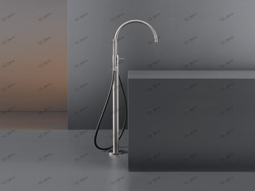 Ceadesign Напольный смеситель для ванны из нержавеющей стали с ручным душем Gradi Gra 24