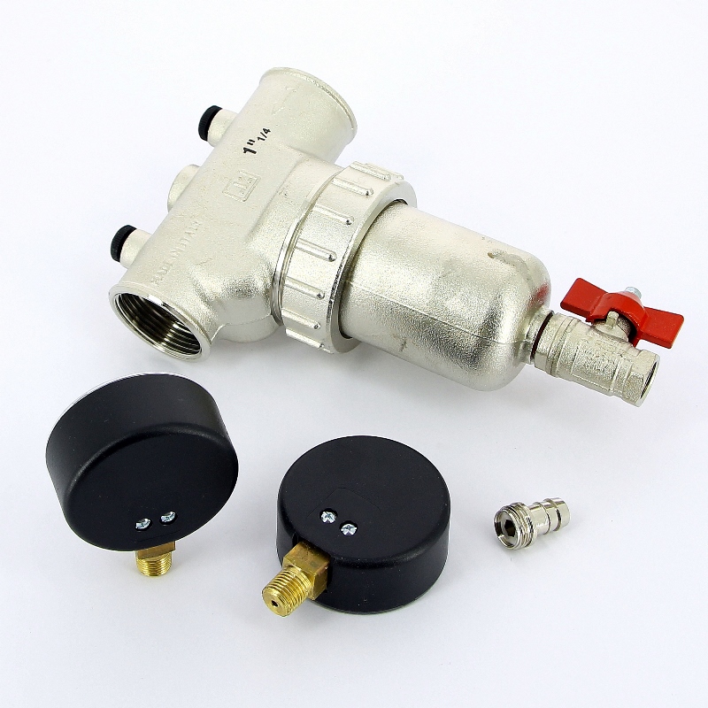 Фильтр промывной с двумя маноментрами ITAP 1"1/4 189114 - Вид №4