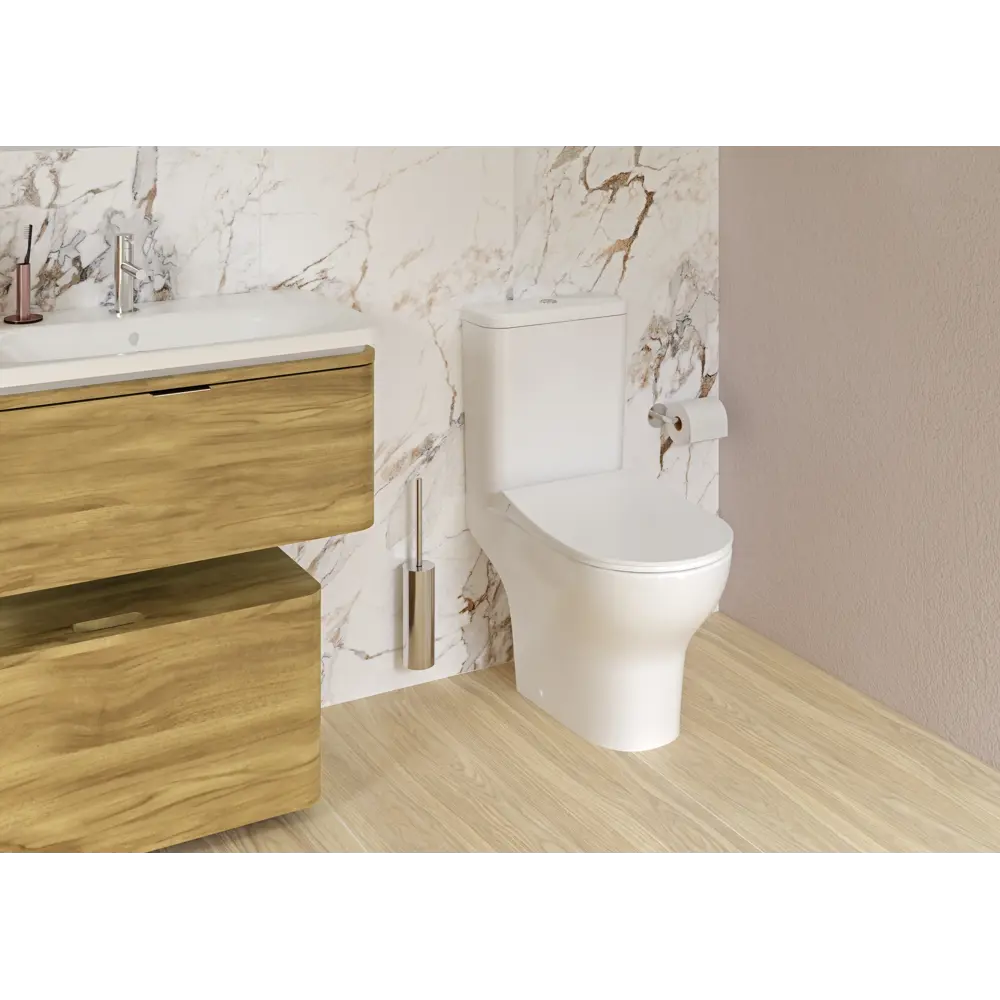 Унитаз-компакт Vitra Stern горизонтальный выпуск двойной слив STLM-2185206 - Вид №8