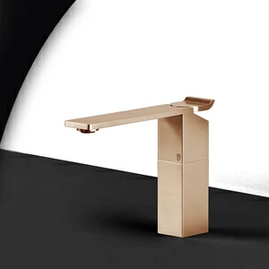 Смеситель для раковины OKAMI OKM2R розовое золото