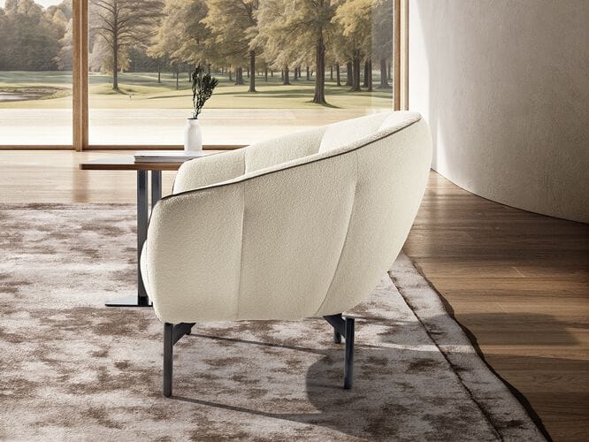 Тканевое кресло с подлокотниками Max Divani Perla ARCH-00052294 - Вид №5