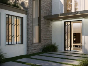 PRAESIDIUM Выдвижная стальная защитная решетка Præsidium®