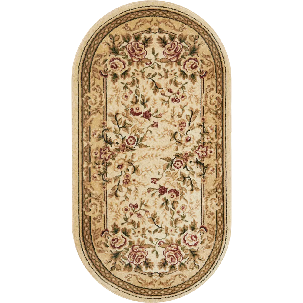 Ковер полипропилен Fortune L037 80x150 см цвет бежевый 84268045 STLM-2135244 Santreyd  - Вид №1