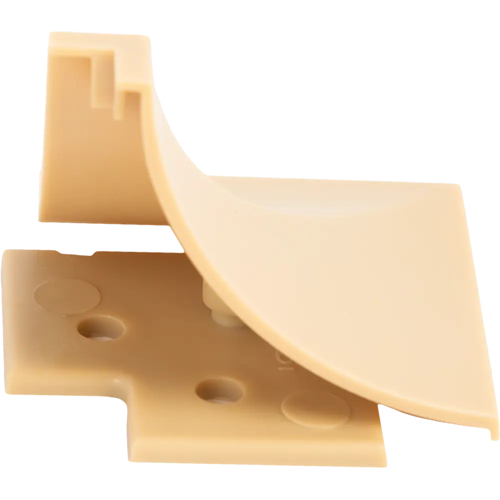 Santreyd Заглушки для плинтуса ПВХ бежевые 6 шт — аккуратные углы без зазоров 88282081 STLM-0077222 - Вид №6