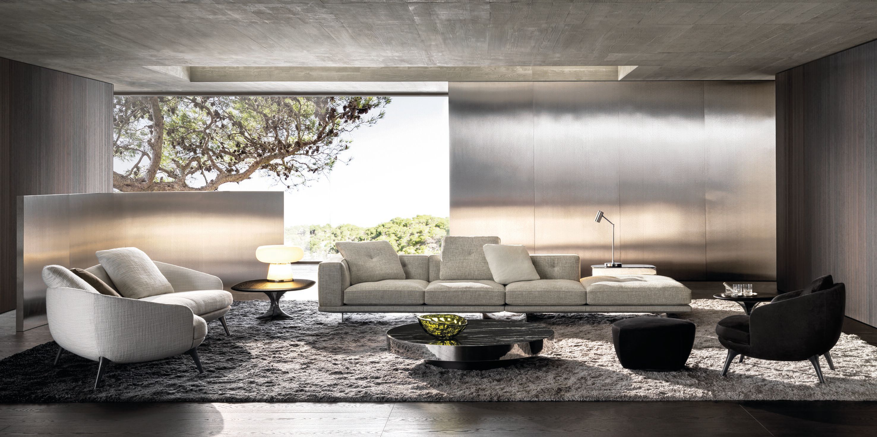 Кожаный диван Minotti Dylan ARCH-00019107 - Вид №1