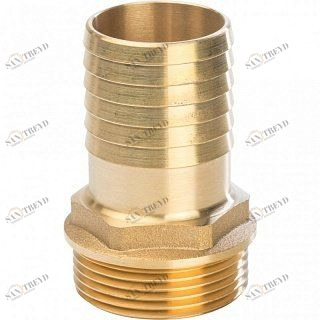 Штуцер НР 1 1/2"х45 латунь STOUT SFT0035011245