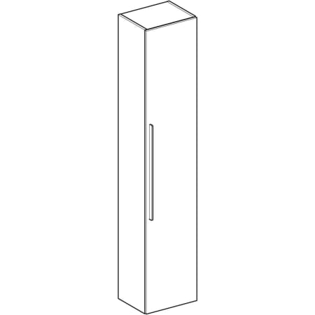 841002000 Высокий шкафчик Geberit iCon с одной дверью Geberit  - Вид №1