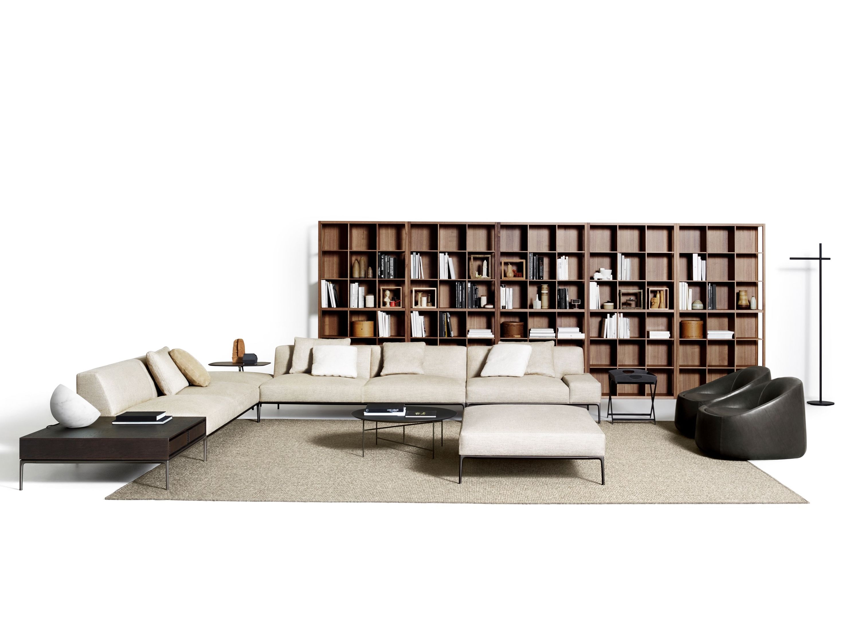 Кожаное вращающееся кресло DE PADOVA Ripamonti ARCH-00003079 - Вид №3