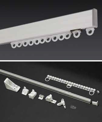 Алюминиевая направляющая для завитых штор Mottura SPIN 417 ARCH-00003264 - Вид №1