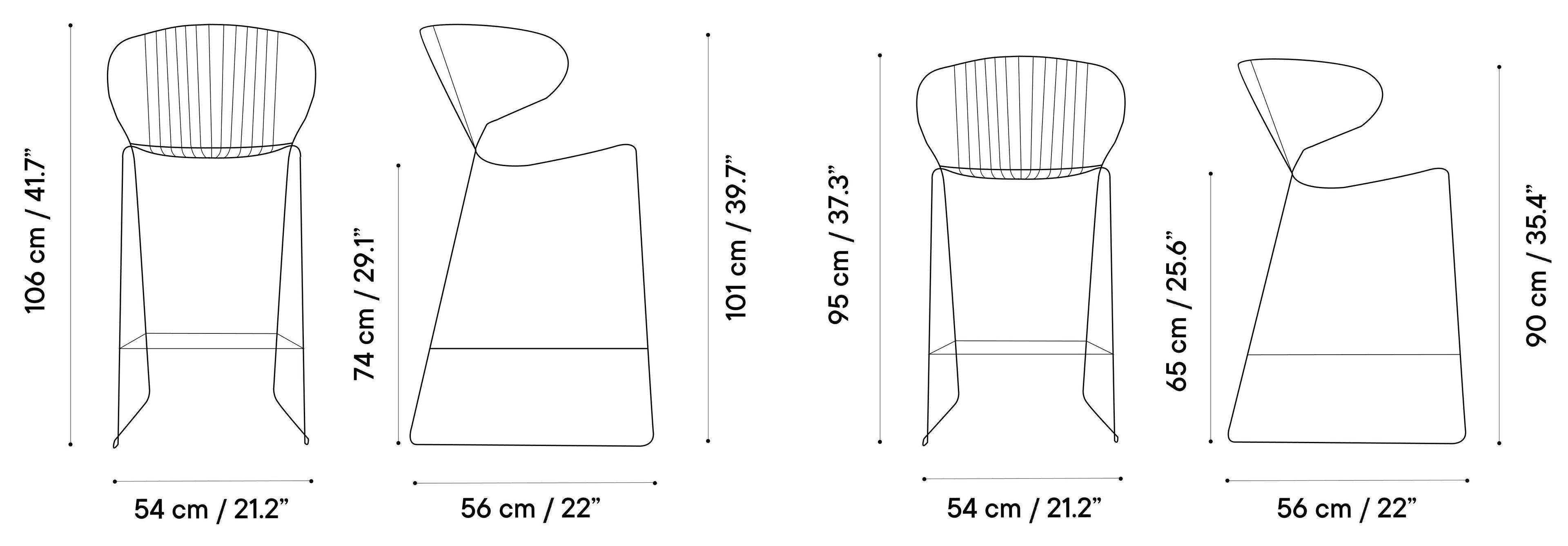 Стальной садовый стул с подлокотниками iSimar Bolonia ARCH-00047054 - Вид №6