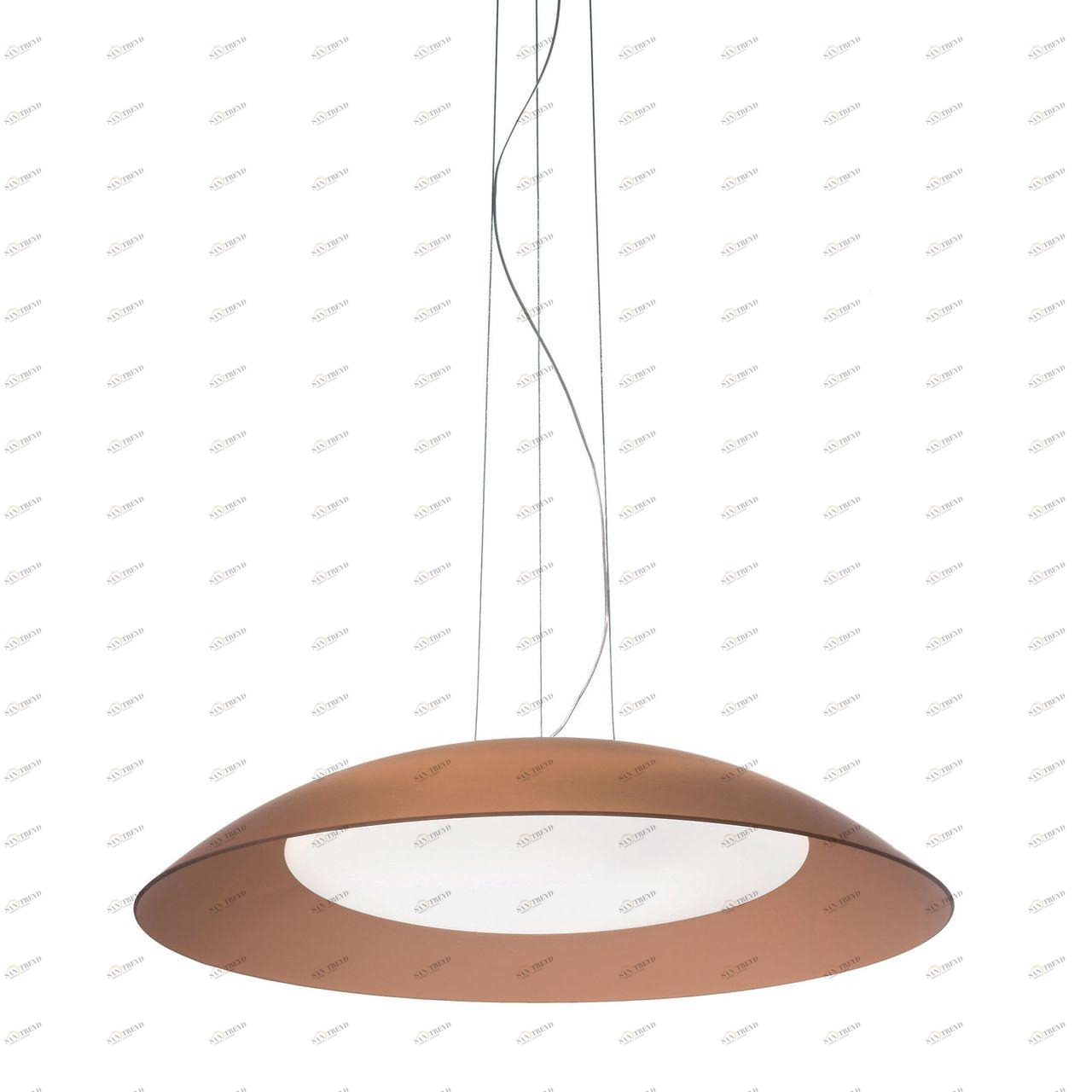 Подвесной светильник Ideal Lux Lena SP3 D64 Marrone IDEAL LUX ДИЗАЙНЕРСКИЕ, LENA 072676 Коричневый 