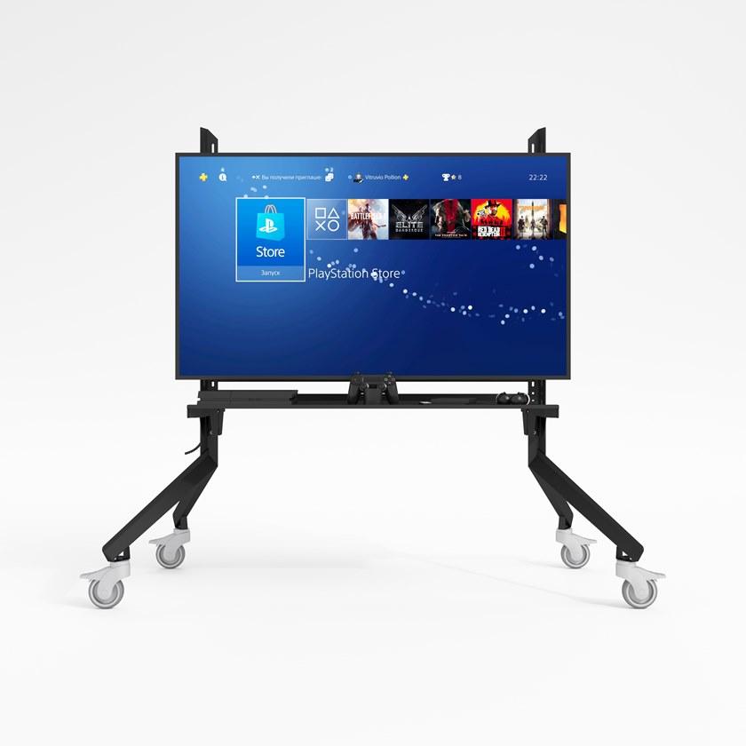 ODESD2 Напольный стальной поворотный монитор / подставка под телевизор X sun-id-1444493 - Вид №1