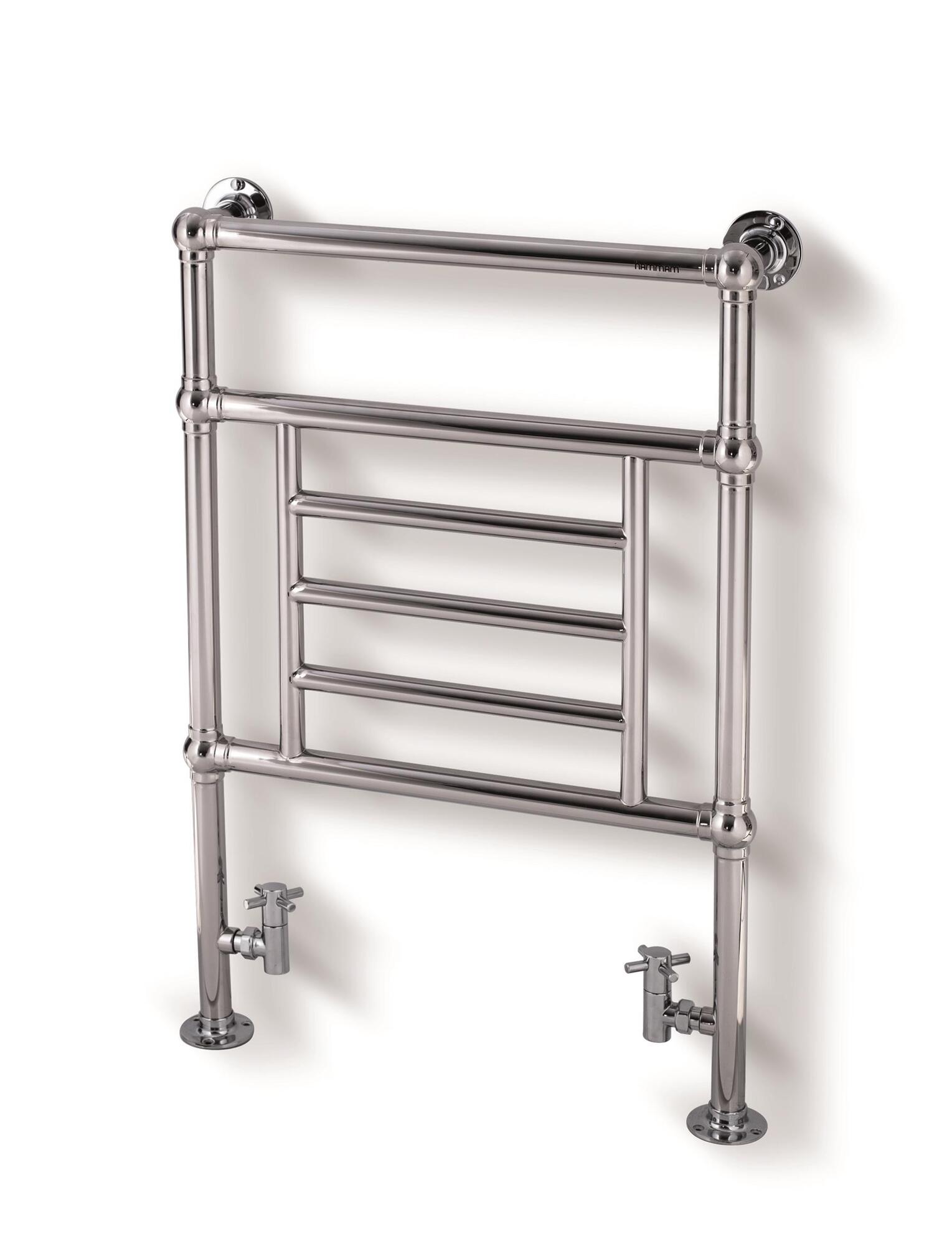 Полотенцесушитель Hammam DIVA Stainless steel  комбинированный; электрический или водяной Сталь  - Вид №10