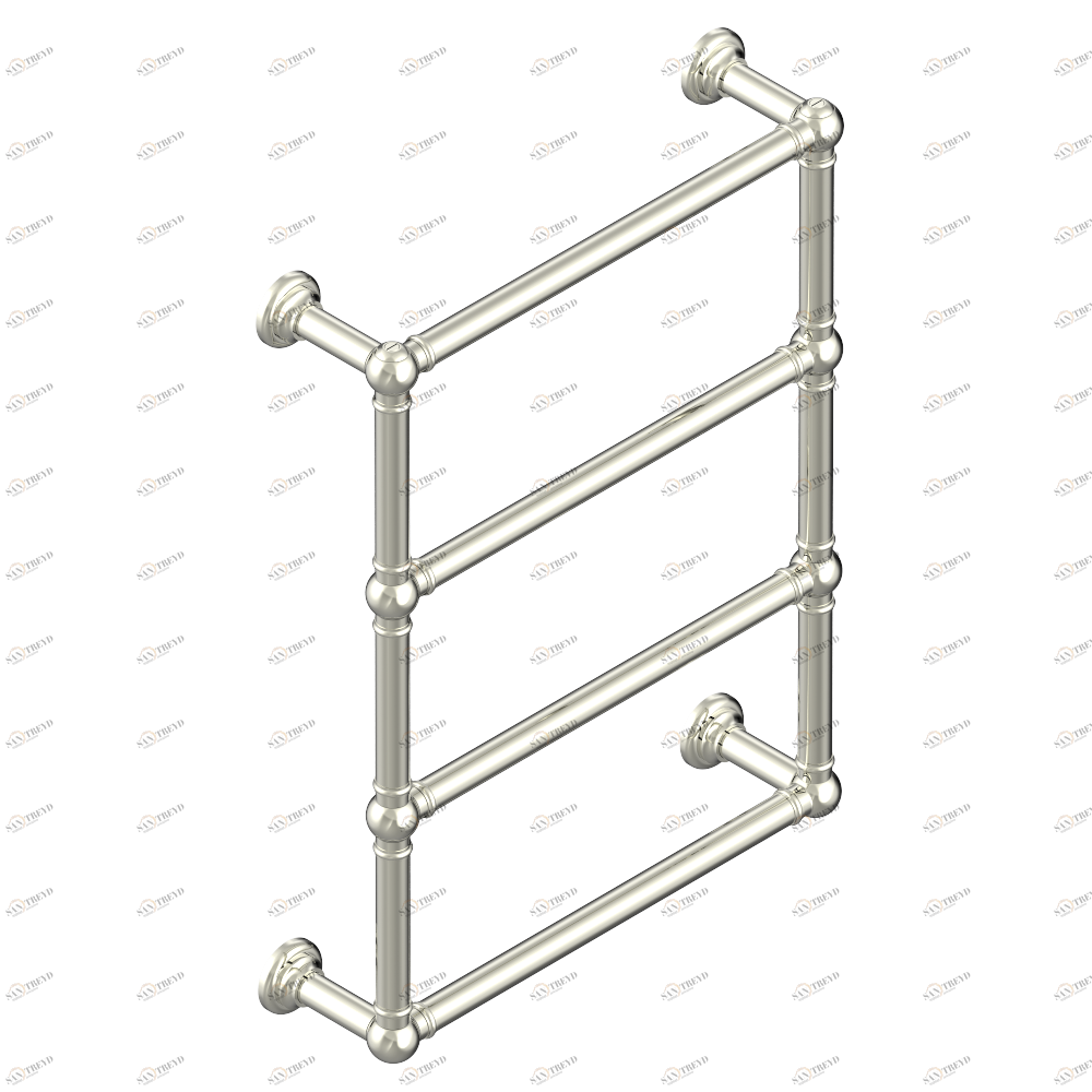 B6A-TWT4E Полотенцесушитель Традиционный, 4 перекладины, 625 мм x 825 мм, электрический Thg-paris Sèche-serviettes Traditionnel Никель B6A-TWT4E CAT.B