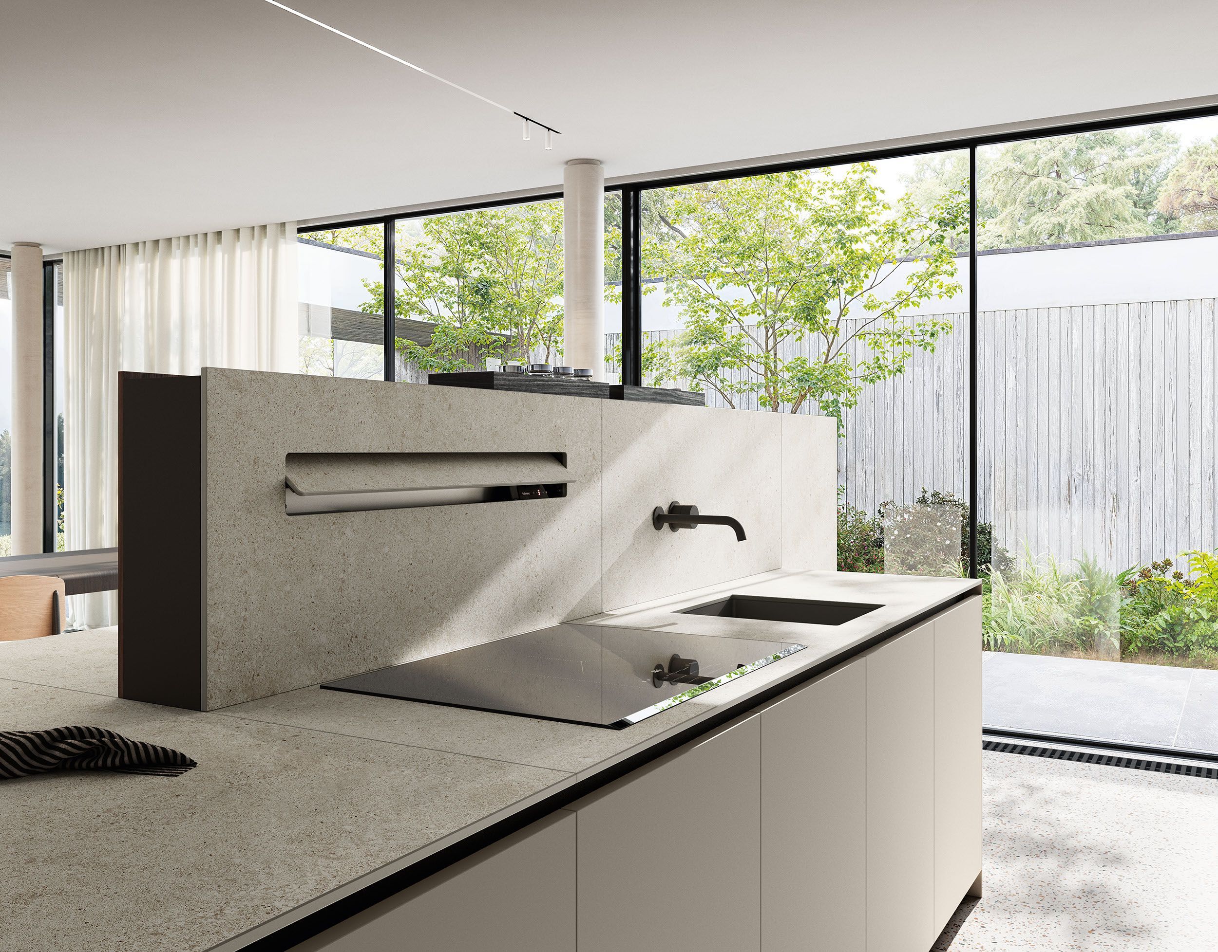 Кухня с островом Copatlife Life Projects ARCH-00020837 - Вид №1