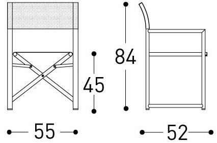 Varaschin Режиссерское кресло из батылайн® Victor 2911t - Вид №7
