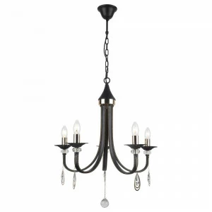 Подвесная люстра Arte Lamp Dallas A8540LM-5BK черная ARTE LAMP ДИЗАЙНЕРСКИЕ, DALLAS 056553 Черный