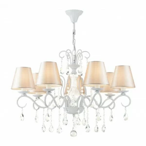 Подвесная люстра Freya Lucretia FR2032PL-07W FREYA ДИЗАЙНЕРСКИЕ, LUCRETIA 220543 Розовый