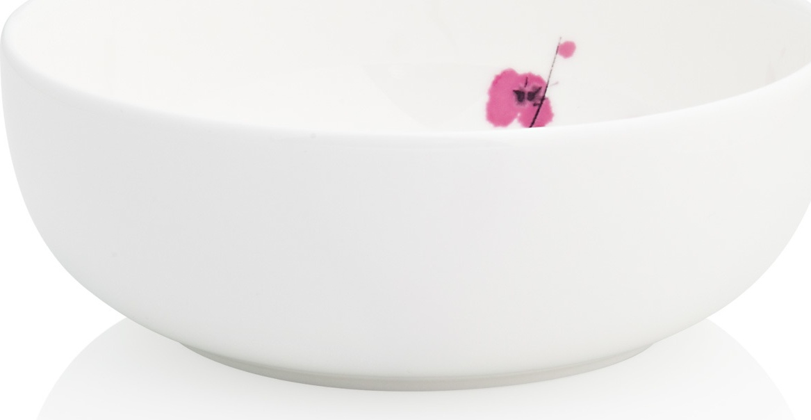 10532265 Dibbern Чаша круглая малая Dibbern "Вишни в цвету" 13см Фарфор костяной 